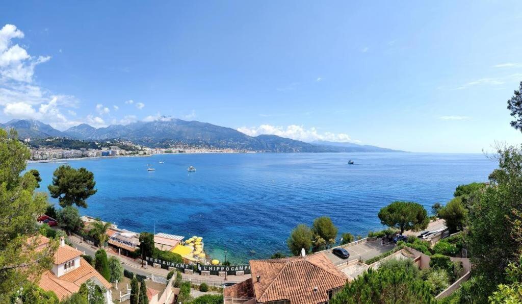 Appartamento Le Coq Bleu D'Azur - Piscine - Parking! Mentone Esterno foto